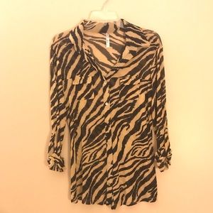 Bella D Sheer Blouse